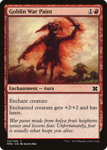 Goblin War Paint [Modern Masters 2015] - The Mythic Store | 24h Order Processing