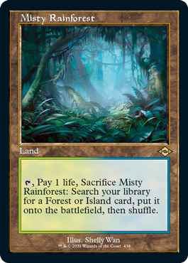 Misty Rainforest (Retro Foil Etched) [Modern Horizons 2] - The Mythic Store | 24h Order Processing