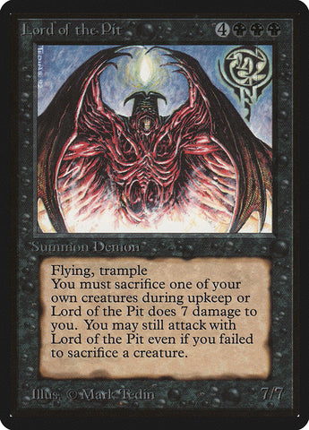 Lord of the Pit [Beta Edition] - The Mythic Store | 24h Order Processing