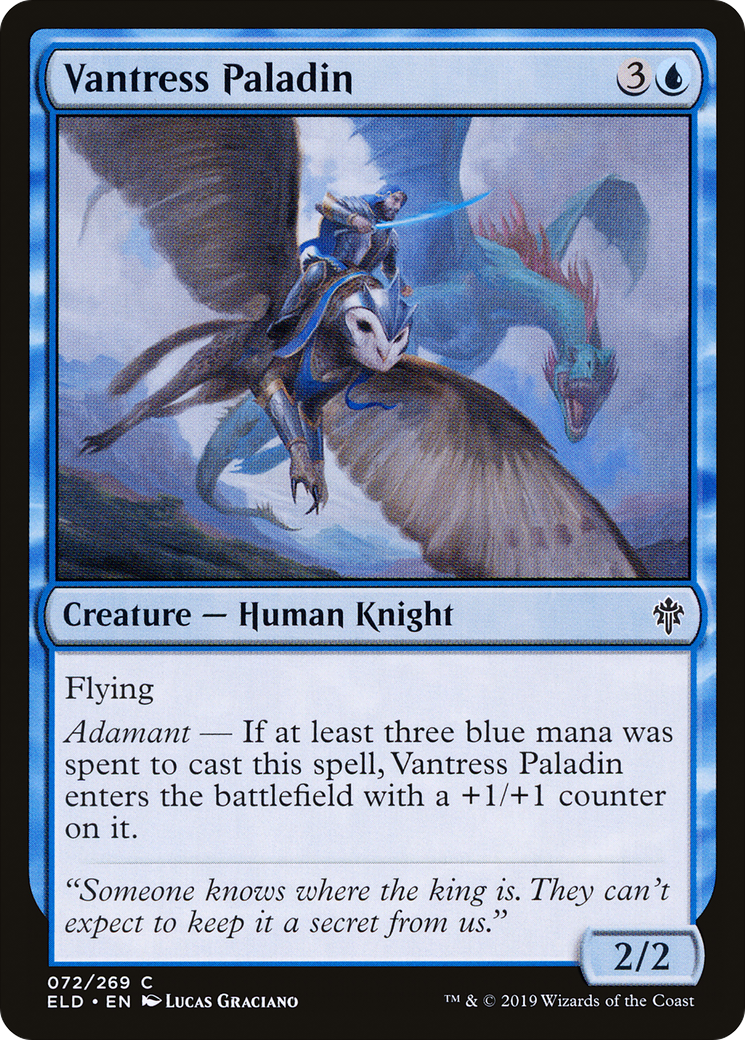 Vantress Paladin [Throne of Eldraine] - The Mythic Store | 24h Order Processing