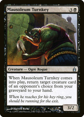 Mausoleum Turnkey [Ravnica: City of Guilds] - The Mythic Store | 24h Order Processing