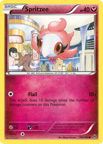 Spritzee (105/162) [XY: BREAKthrough] - The Mythic Store | 24h Order Processing