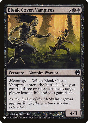 Bleak Coven Vampires [The List] - The Mythic Store | 24h Order Processing