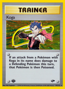 Koga (19/132) [Gym Challenge 1st Edition] - The Mythic Store | 24h Order Processing
