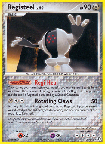 Registeel (39/146) [Diamond & Pearl: Legends Awakened] - The Mythic Store | 24h Order Processing
