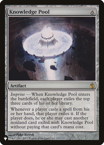 Knowledge Pool [The List] - The Mythic Store | 24h Order Processing