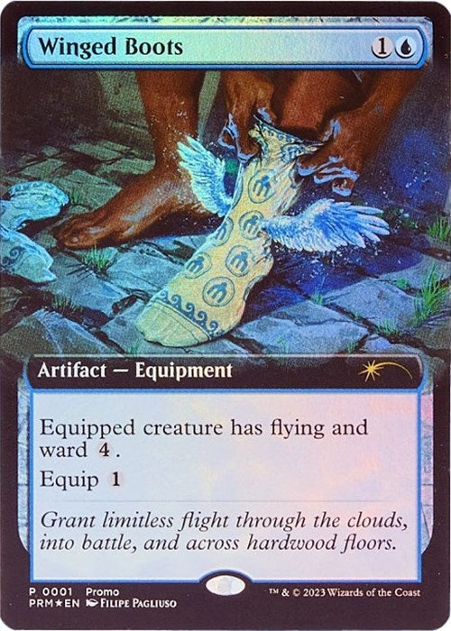 Winged Boots [Media Promos] - The Mythic Store | 24h Order Processing