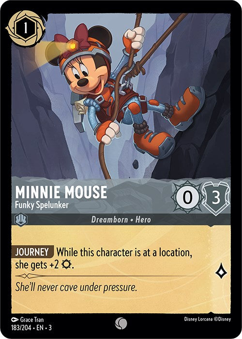 Minnie Mouse - Funky Spelunker (183/204) [Into the Inklands] - The Mythic Store | 24h Order Processing