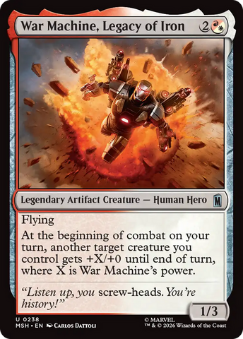 War Machine, James Rhodes [Marvel Super Heroes] - The Mythic Store | 24h Order Processing