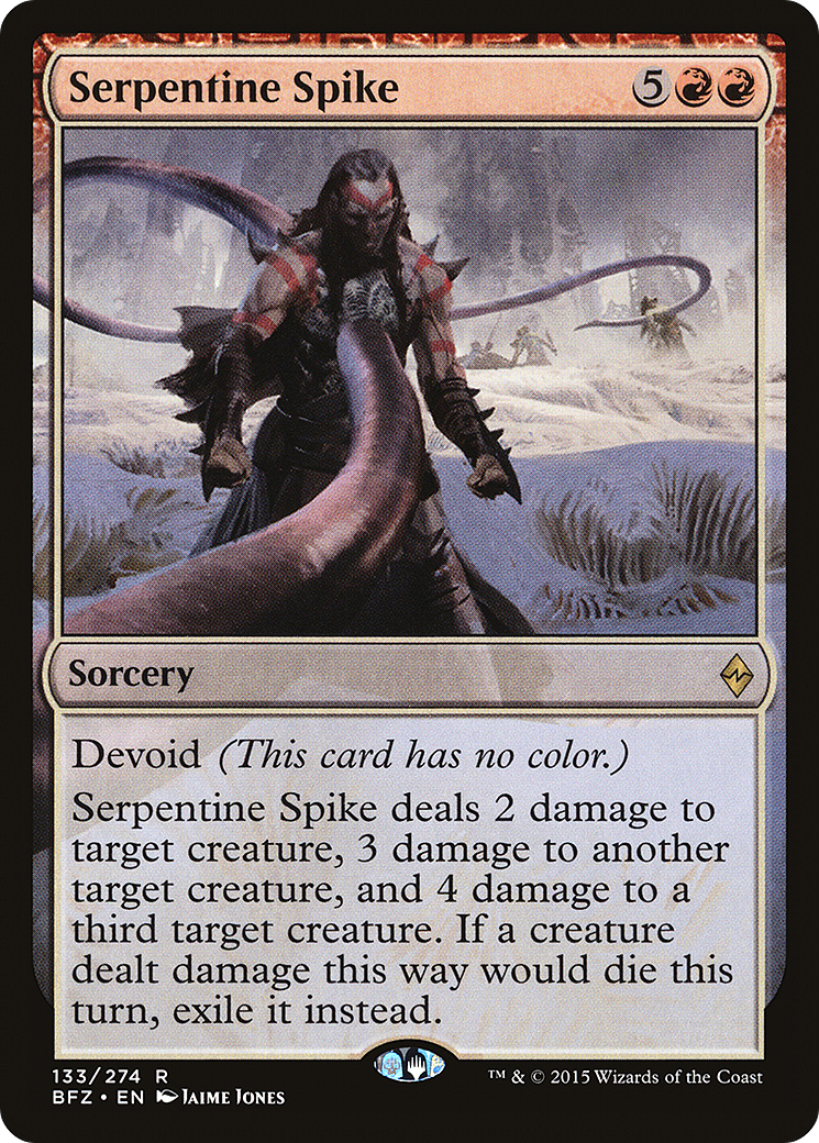 Serpentine Spike [Battle for Zendikar] - The Mythic Store | 24h Order Processing