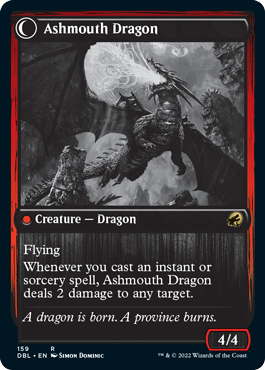 Smoldering Egg // Ashmouth Dragon [Innistrad: Double Feature] - The Mythic Store | 24h Order Processing