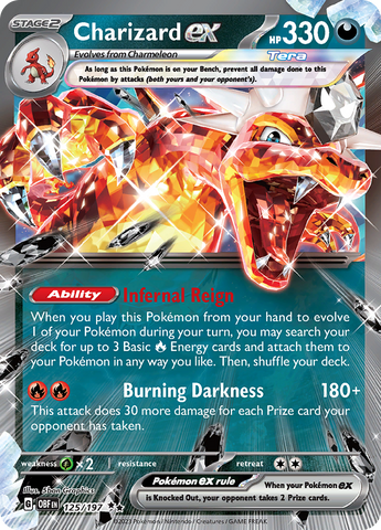 Charizard ex (125/197) [Scarlet & Violet: Obsidian Flames] - The Mythic Store | 24h Order Processing