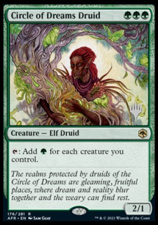 Circle of Dreams Druid (Promo Pack) [Dungeons & Dragons: Adventures in the Forgotten Realms Promos] - The Mythic Store | 24h Order Processing