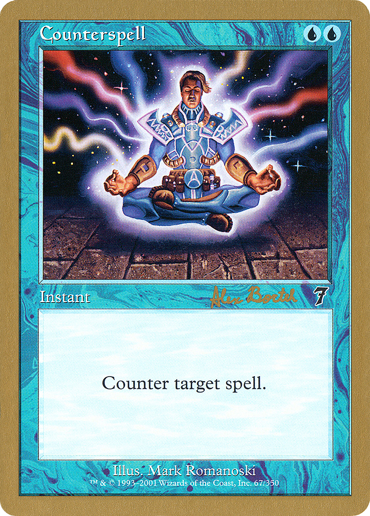 Counterspell (Alex Borteh) (7ED) [World Championship Decks 2001] - The Mythic Store | 24h Order Processing