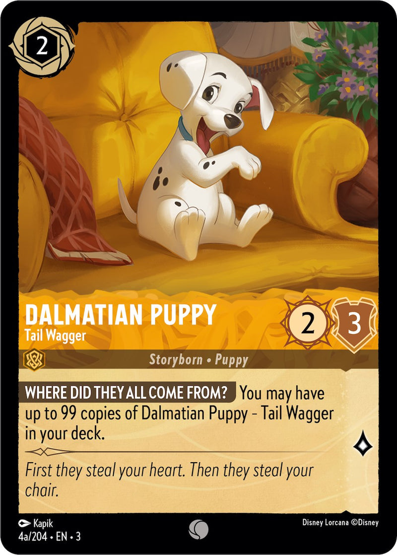 Dalmatian Puppy - Tail Wagger (4a) (4a/204) [Into the Inklands] - The Mythic Store | 24h Order Processing