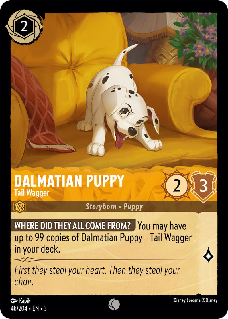 Dalmatian Puppy - Tail Wagger (4b) (4b/204) [Into the Inklands] - The Mythic Store | 24h Order Processing
