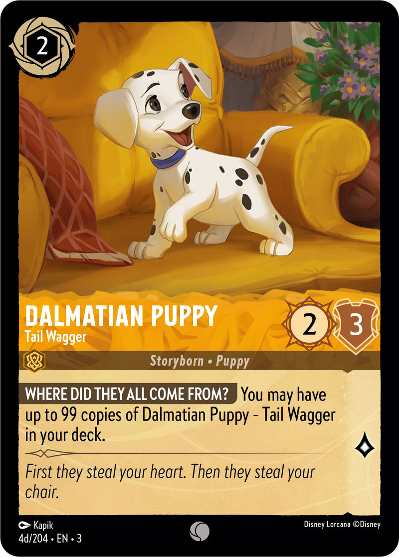 Dalmatian Puppy - Tail Wagger (4d) (4d/204) [Into the Inklands] - The Mythic Store | 24h Order Processing