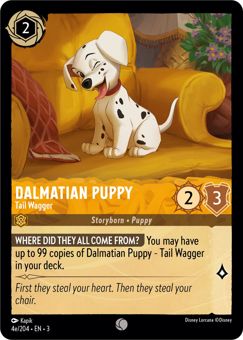Dalmatian Puppy - Tail Wagger (4e) (4e/204) [Into the Inklands] - The Mythic Store | 24h Order Processing