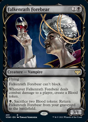 Falkenrath Forebear (Showcase Fang Frame) [Innistrad: Crimson Vow] - The Mythic Store | 24h Order Processing