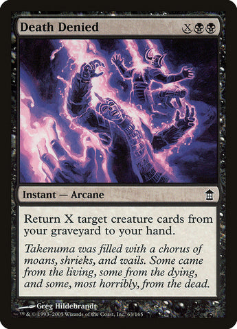 Death Denied [Saviors of Kamigawa] - The Mythic Store | 24h Order Processing