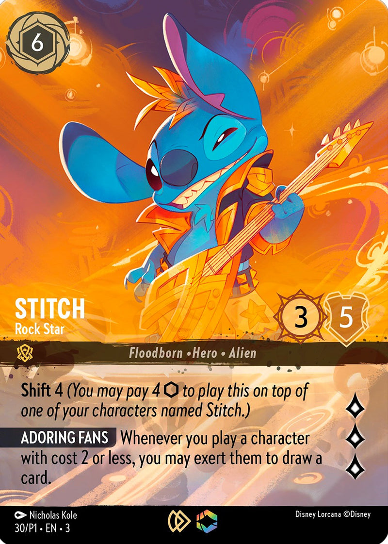 Stitch - Rock Star (Store Championship) (30) [Promo Cards] - The Mythic Store | 24h Order Processing