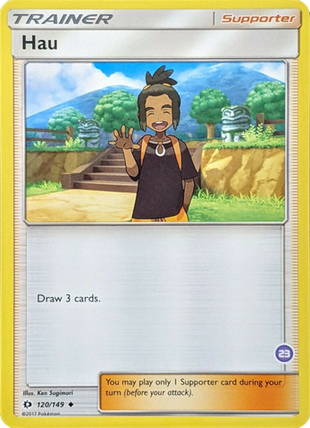 Hau (120/149) (Deck Exclusive #23) [Sun & Moon: Trainer Kit - Alolan Sandslash] - The Mythic Store | 24h Order Processing