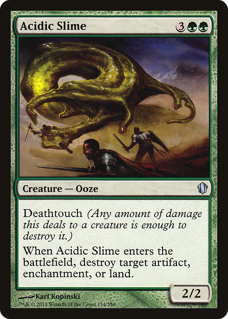 Acidic Slime [Commander 2013] - The Mythic Store | 24h Order Processing