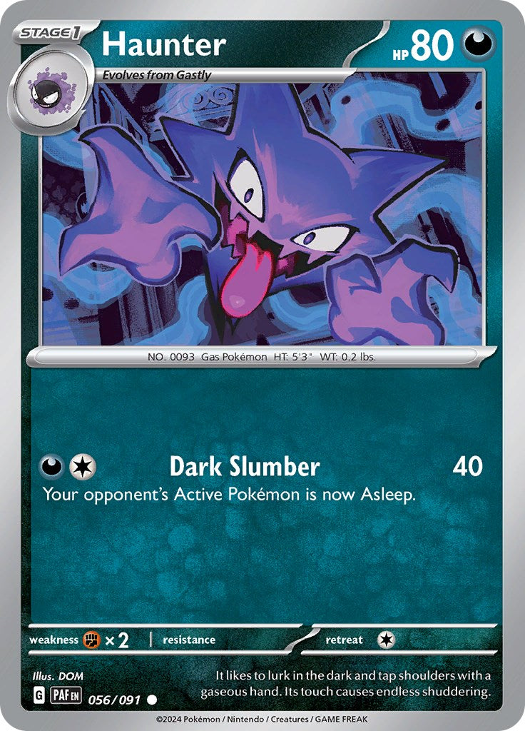 Haunter (056/091) [Scarlet & Violet: Paldean Fates] - The Mythic Store | 24h Order Processing