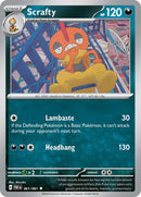 Scrafty (061/091) [Scarlet & Violet: Paldean Fates] - The Mythic Store | 24h Order Processing