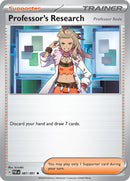 Professor's Research (087/091) [Scarlet & Violet: Paldean Fates] - The Mythic Store | 24h Order Processing