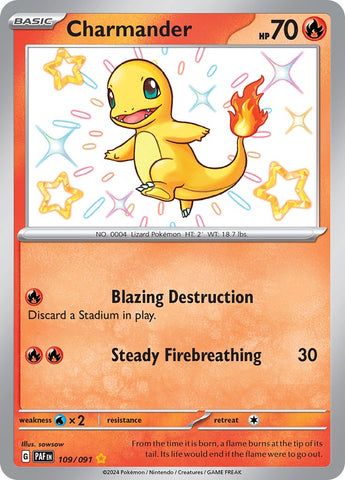 Charmander (109/091) [Scarlet & Violet: Paldean Fates] - The Mythic Store | 24h Order Processing
