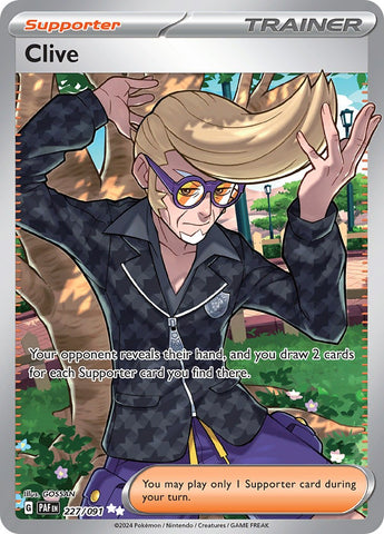 Clive (227/091) [Scarlet & Violet: Paldean Fates] - The Mythic Store | 24h Order Processing