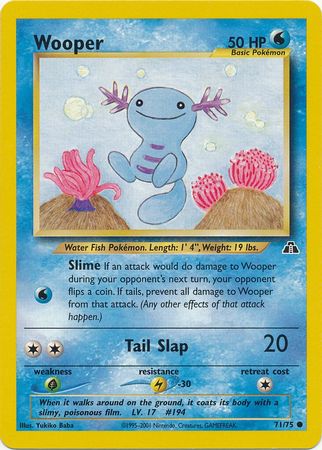 Wooper (71/75) [Neo Discovery Unlimited] - The Mythic Store | 24h Order Processing