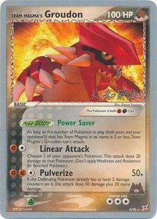 Team Magma's Groudon (9/95) (Magma Spirit - Tsuguyoshi Yamato) [World Championships 2004] - The Mythic Store | 24h Order Processing