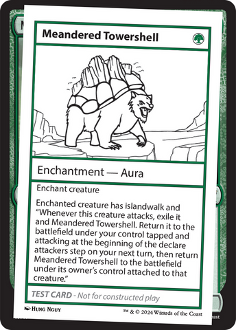Meandered Towershell [Mystery Booster 2 Playtest Cards] - The Mythic Store | 24h Order Processing