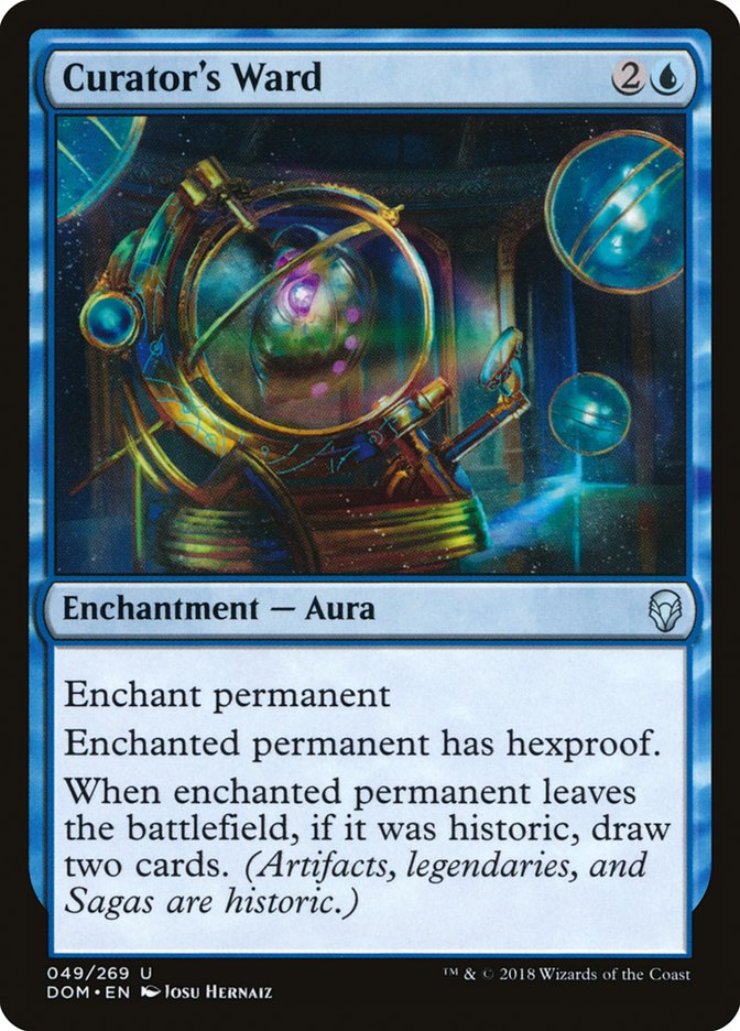 Curator's Ward [Dominaria] - The Mythic Store | 24h Order Processing