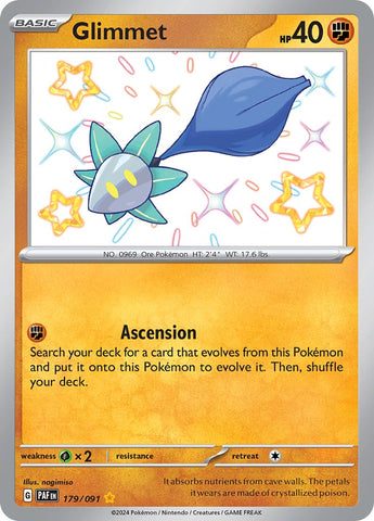 Glimmet (179/091) [Scarlet & Violet: Paldean Fates] - The Mythic Store | 24h Order Processing