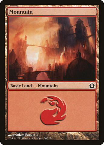 Mountain (267) [Return to Ravnica] - The Mythic Store | 24h Order Processing