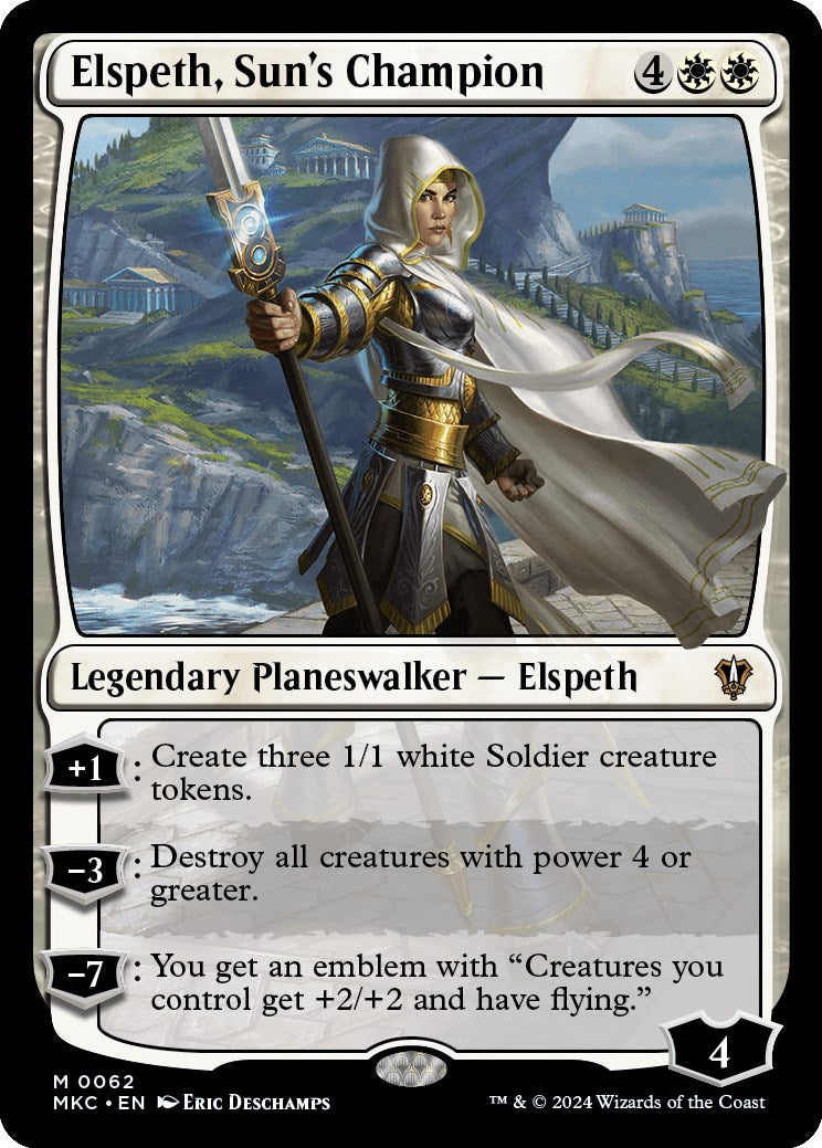 Elspeth, Sun's Champion [Murders at Karlov Manor Commander] - The Mythic Store | 24h Order Processing