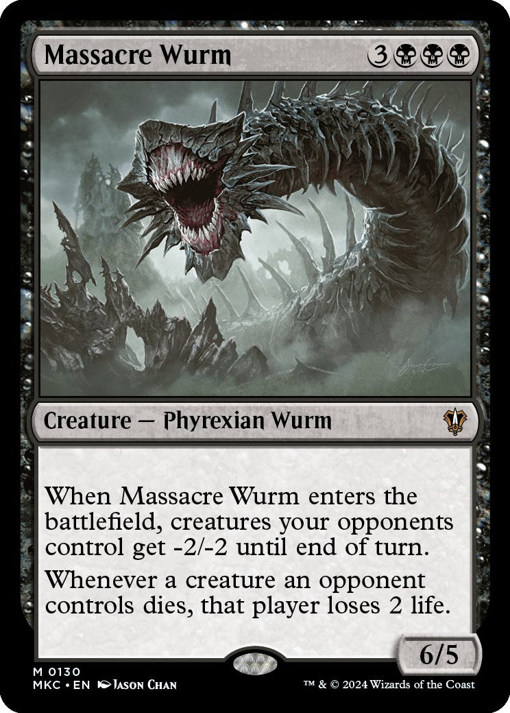 Massacre Wurm [Murders at Karlov Manor Commander] - The Mythic Store | 24h Order Processing