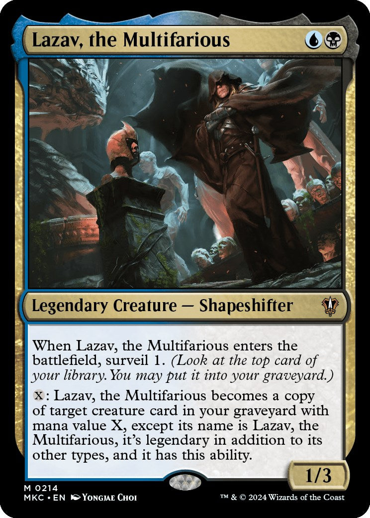 Lazav, the Multifarious [Murders at Karlov Manor Commander] - The Mythic Store | 24h Order Processing