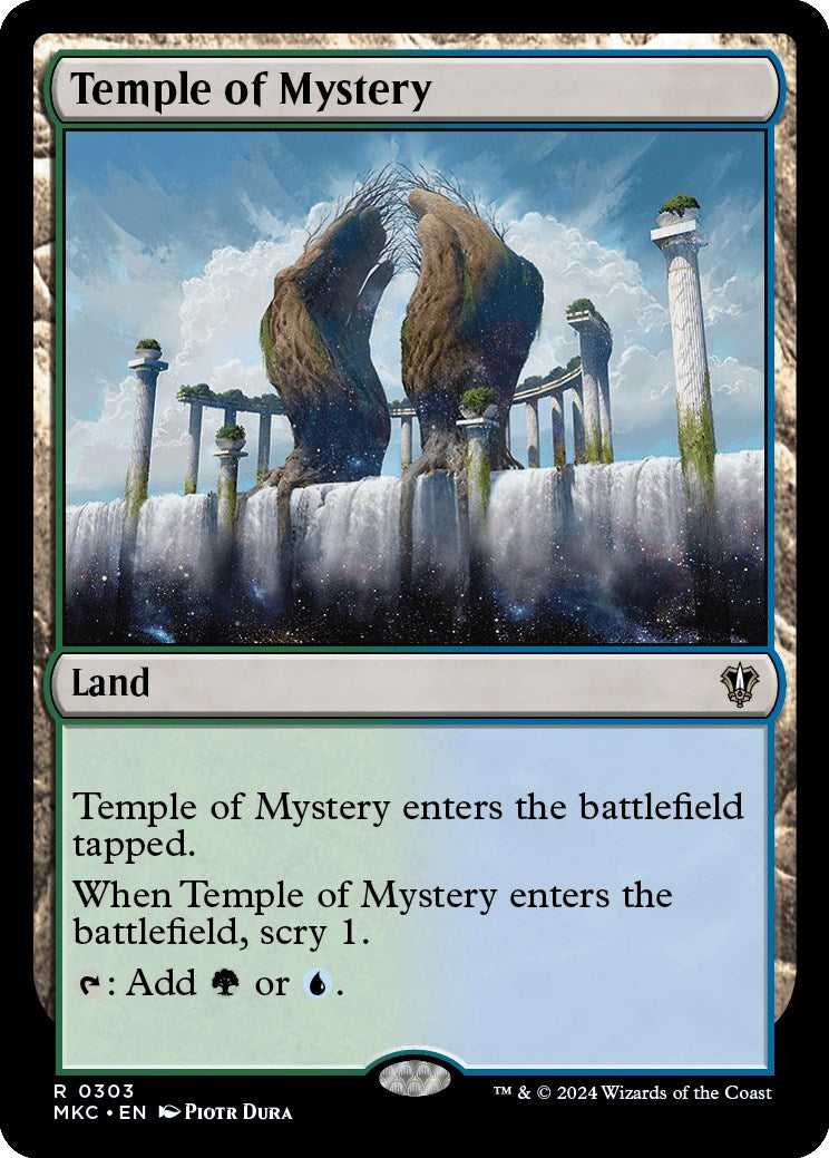 Temple of Mystery [Murders at Karlov Manor Commander] - The Mythic Store | 24h Order Processing