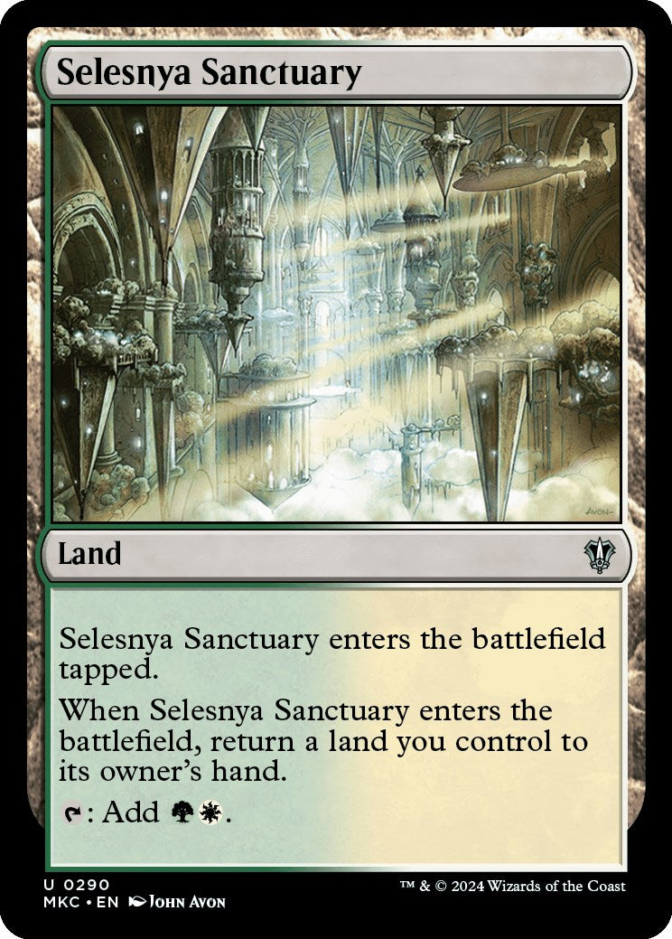 Selesnya Sanctuary [Murders at Karlov Manor Commander] - The Mythic Store | 24h Order Processing