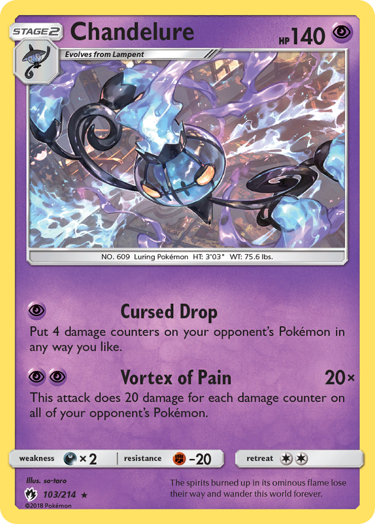 Chandelure (103/214) [Sun & Moon: Lost Thunder] - The Mythic Store | 24h Order Processing