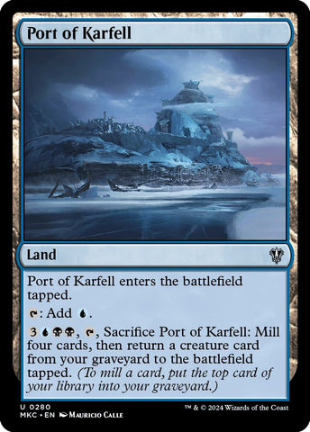 Port of Karfell [Murders at Karlov Manor Commander] - The Mythic Store | 24h Order Processing