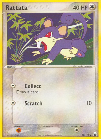 Rattata (77/112) [EX: FireRed & LeafGreen] - The Mythic Store | 24h Order Processing