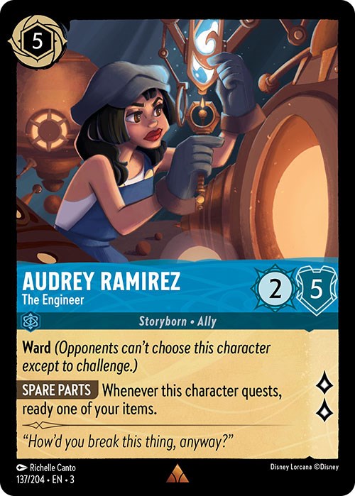 Audrey Ramirez - The Engineer (137/204) [Into the Inklands] - The Mythic Store | 24h Order Processing