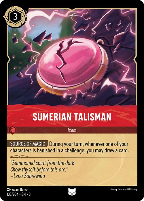 Sumerian Talisman (133/204) [Into the Inklands] - The Mythic Store | 24h Order Processing