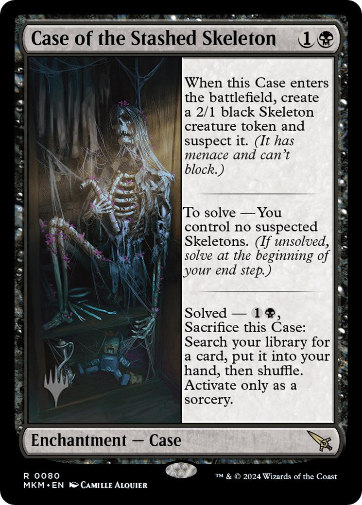 Case of the Stashed Skeleton (Promo Pack) [Murders at Karlov Manor Promos] - The Mythic Store | 24h Order Processing