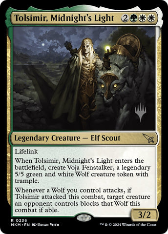 Tolsimir, Midnight's Light (Promo Pack) [Murders at Karlov Manor Promos] - The Mythic Store | 24h Order Processing